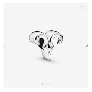 Pandora Sparkly Aries Zodiac Charm